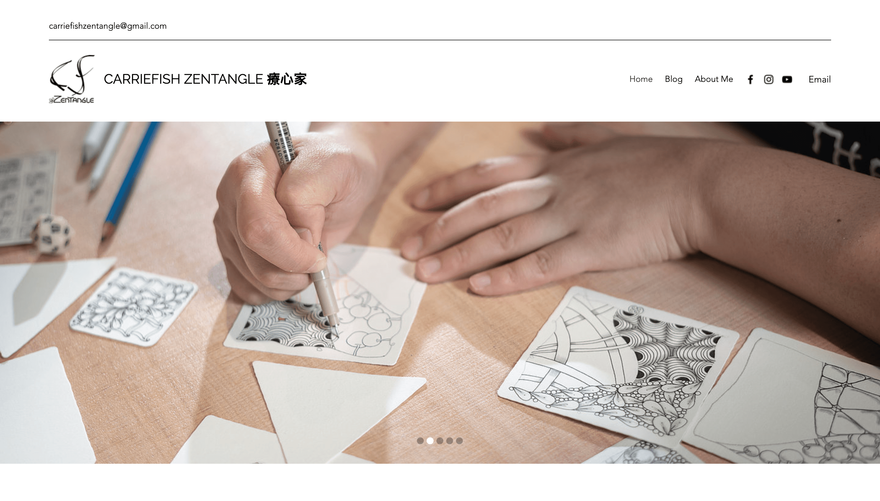 CARRIEFISH ZENTANGLE